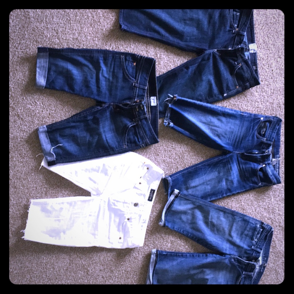 Killer bundle!! 5 long shorts for $25! Name brands